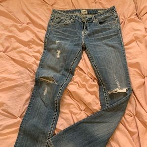 Anoname Paris Skinny Distressed Jeans